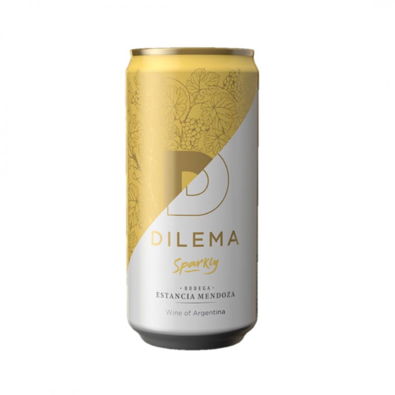 DILEMA SPARKLY BLANCO lata x269  VINO