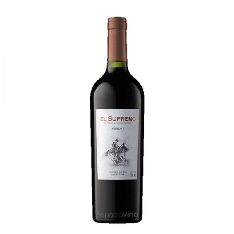 EL SUPREMO MERLOT x750 VINO