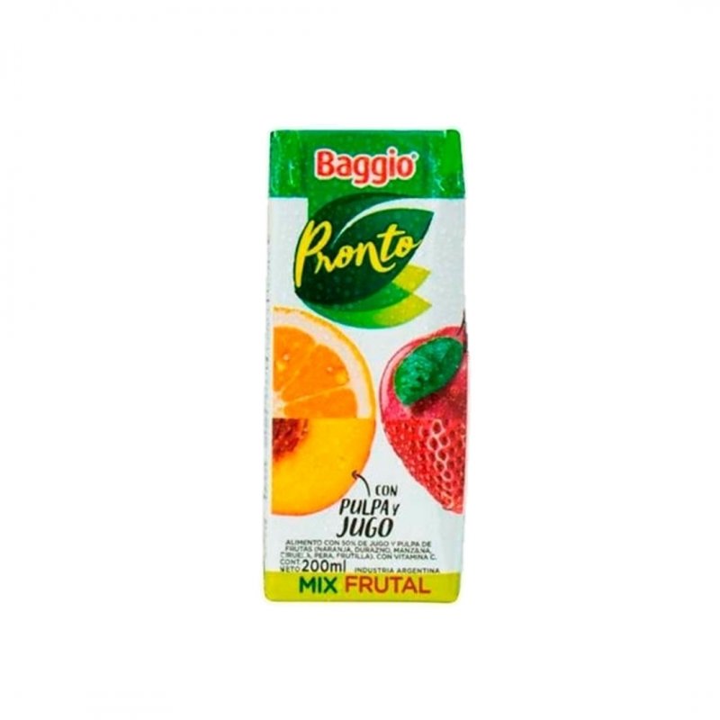 BAGGIO PRONTO x200 MIX FRUTAL