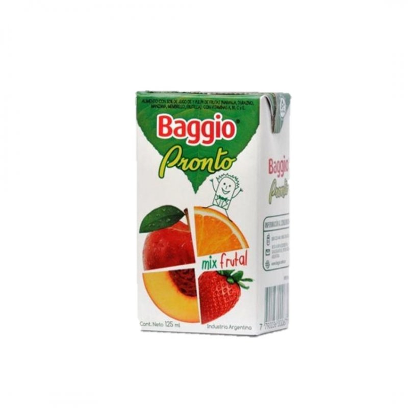 BAGGIO PRONTO x125 MIX FRUTAL