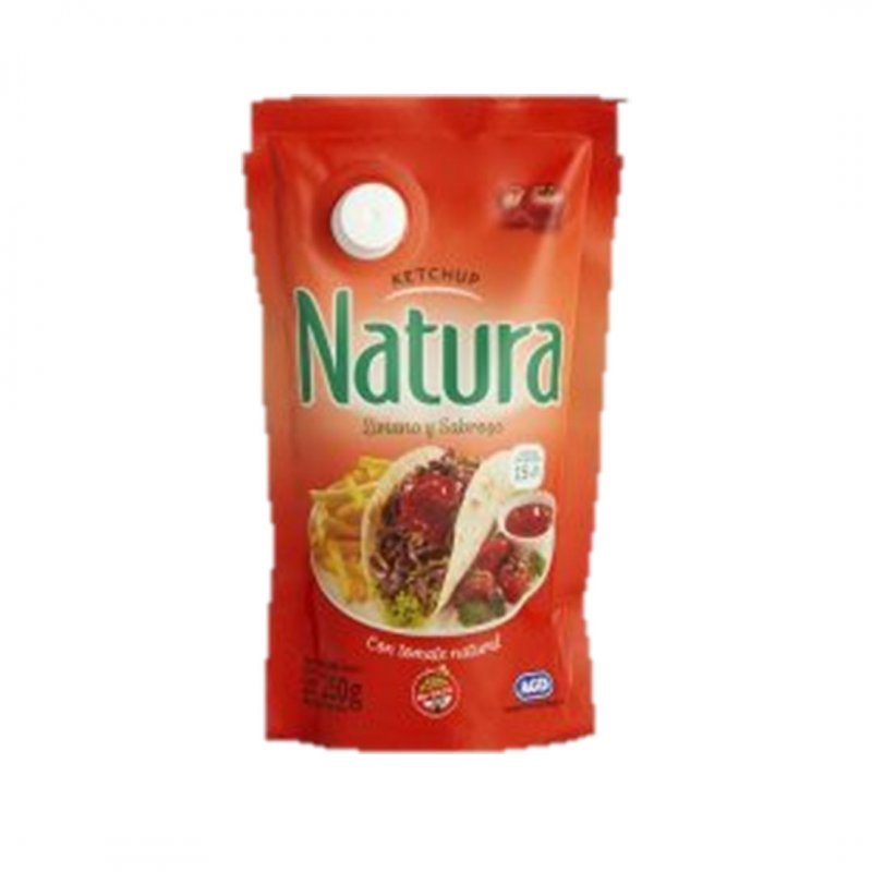 NATURA KETCHUP dp x250 ADEREZO 