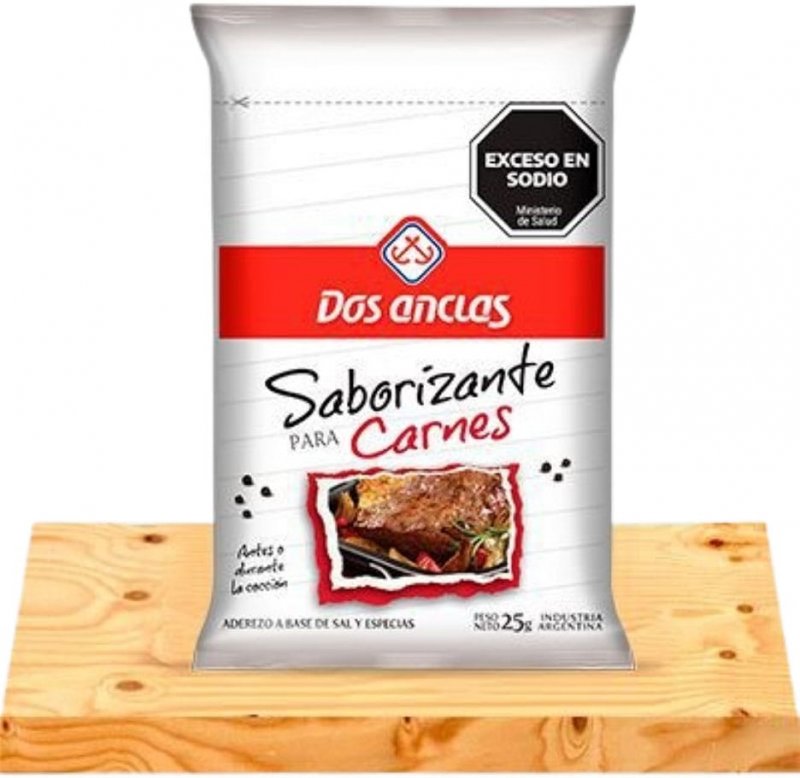 D. ANCLAS SABORIZANTE P/ CARNES x25