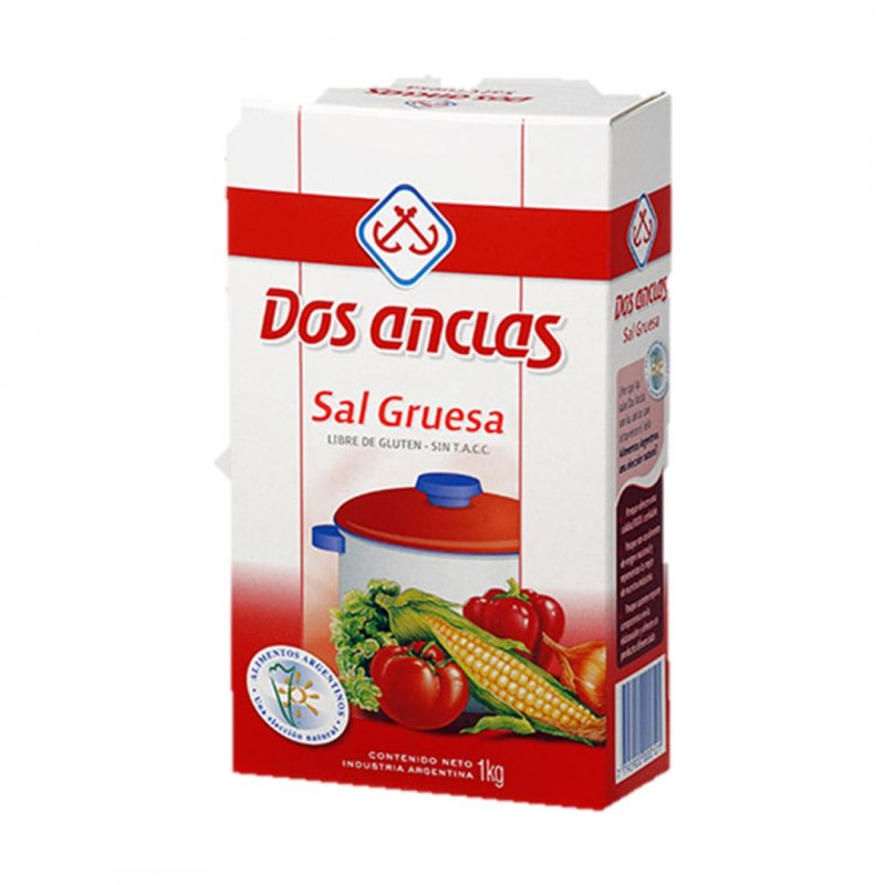 D. ANCLAS SAL GRUESA x1 kg ESTUCHE
