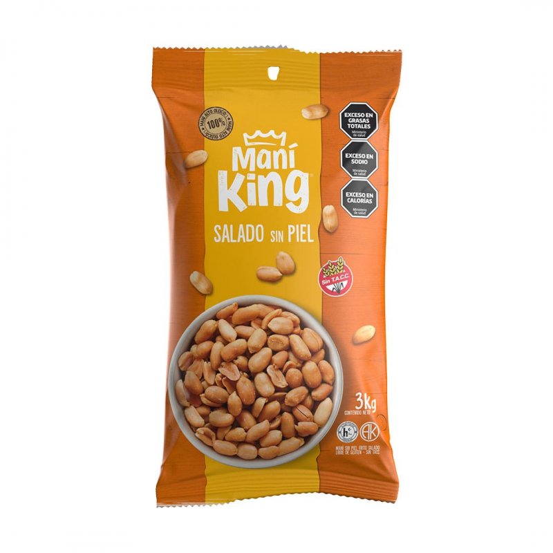 M. KING FRITO SALADO x3 kg MANI