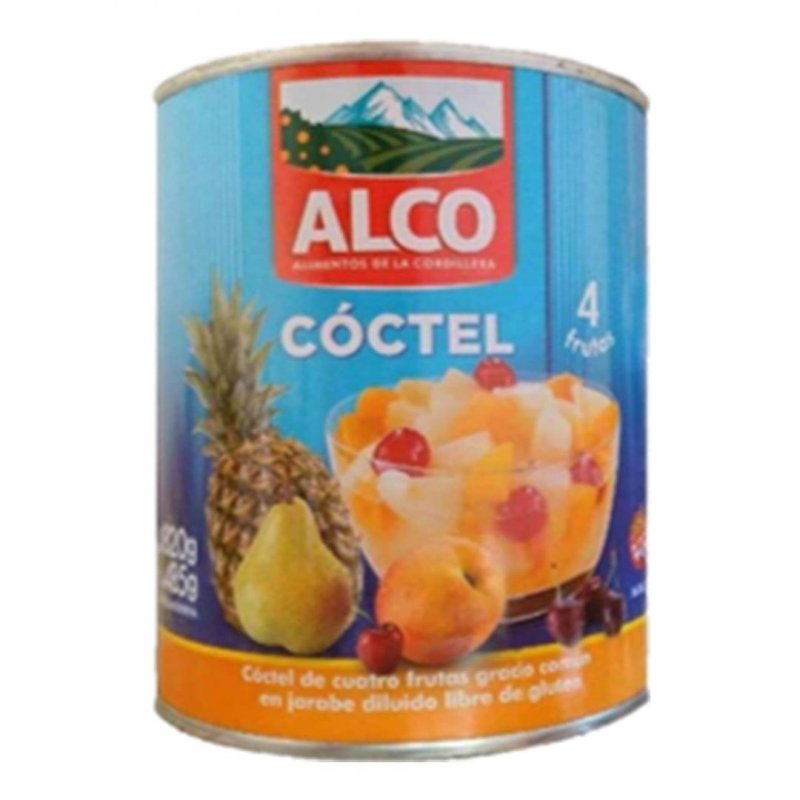 ALCO COCTEL 4 FRUTAS x820