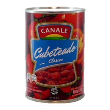 CANALE TOMATE CUBETEADO PELADO lata...