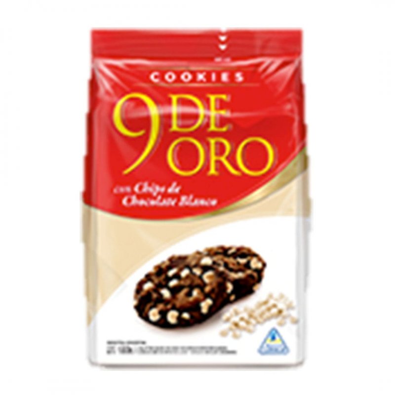 9 DE ORO COOKIES CHIPS CHOCLATE...