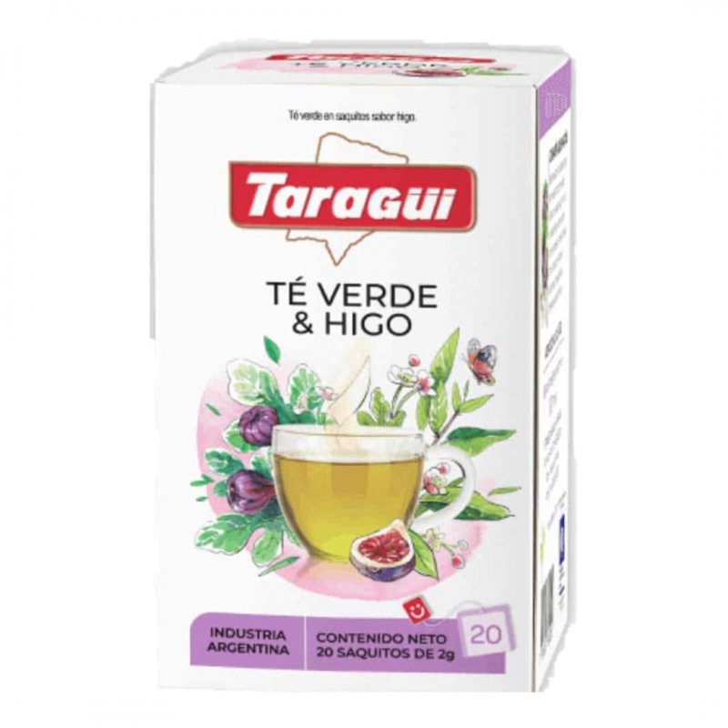 TARAGUI TE x20 PLACERES VERDE HIGO