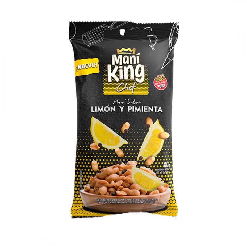 M. KING CHEFF LIMON Y PIMIENTA x80 gr...