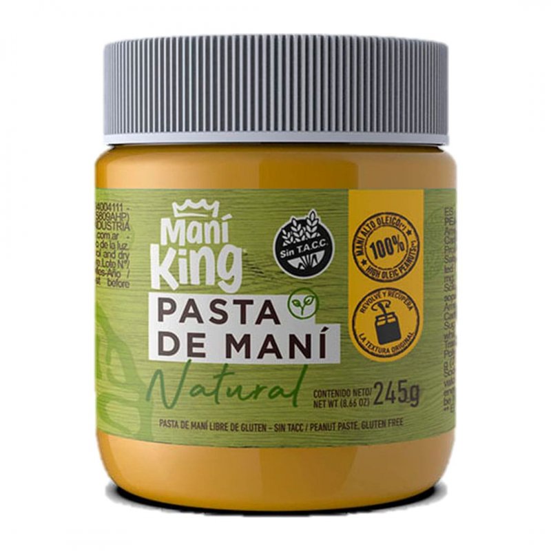 M. KING PASTA DE MANI x245 gr NATURAL