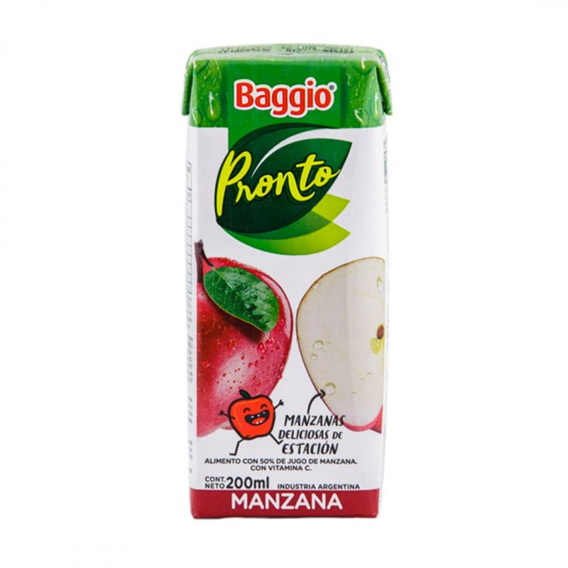 BAGGIO PRONTO x200 MANZANA