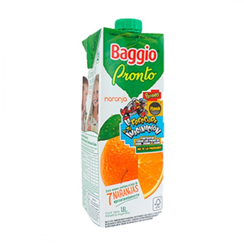 BAGGIO PRONTO x1,5 ltrs NARANJA