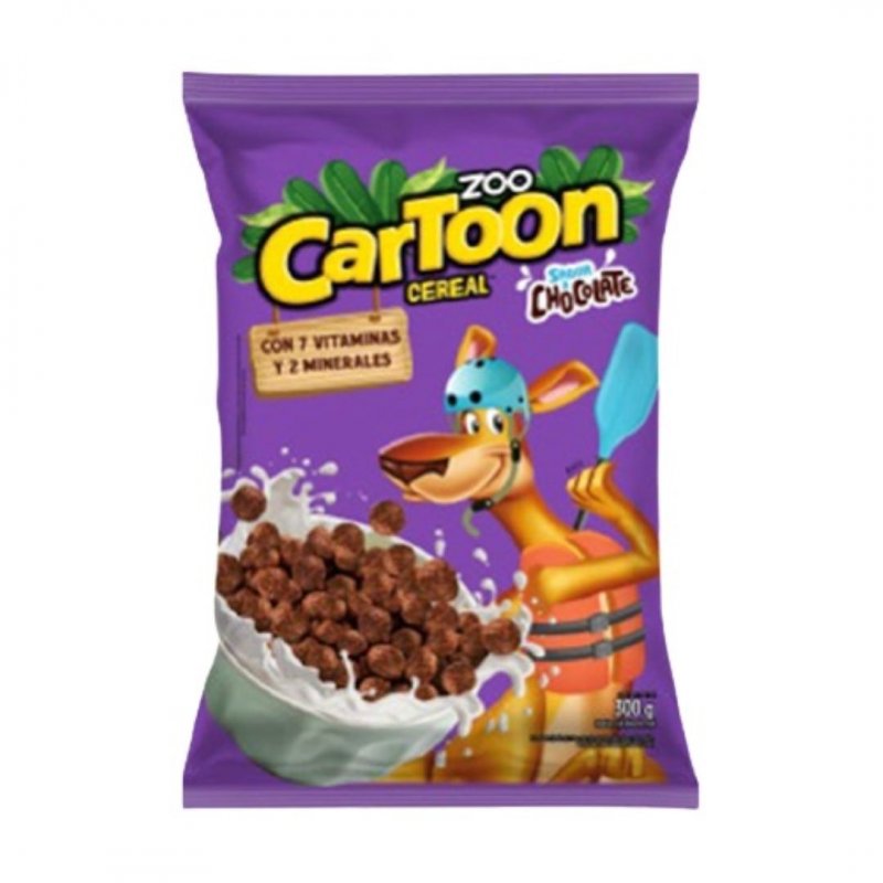 ZOO CARTOON CHOCOLATE X165 CEREAL
