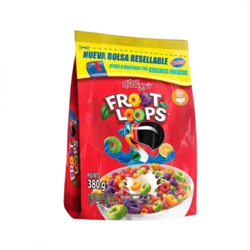 KELLOGG'S FROOT LOOPS X195 CEREAL