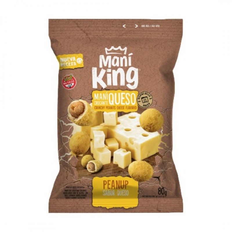 M. KING CROCANTE SABOR QUESO x80 gr...