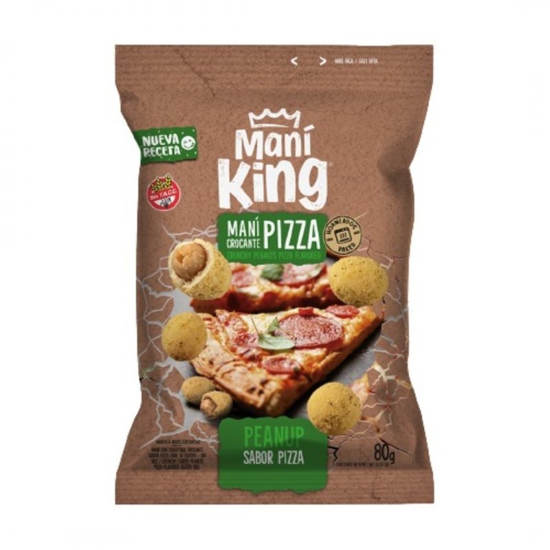 M. KING CROCANTE SABOR PIZZA x80 gr...