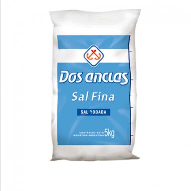 D. ANCLAS SAL FINA X5 KG BOLSA 